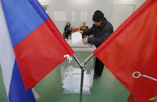 نسبة المشاركة في الانتخابات الرئاسية الروسية تصل لهذا الرقم