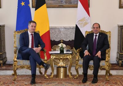 مباحثات مصرية بلجيكية حول الأوضاع في غزة