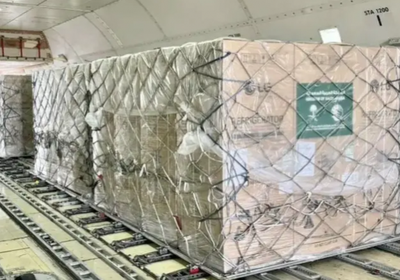 السعودية.. مغادرة الطائرة الـ15 من المواد الإغاثية لأوكرانيا
