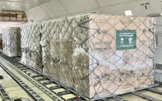 السعودية.. مغادرة الطائرة الـ15 من المواد الإغاثية لأوكرانيا