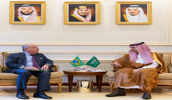 وزير الخارجية السعودي يستقبل نظيره البرازيلي في جدة