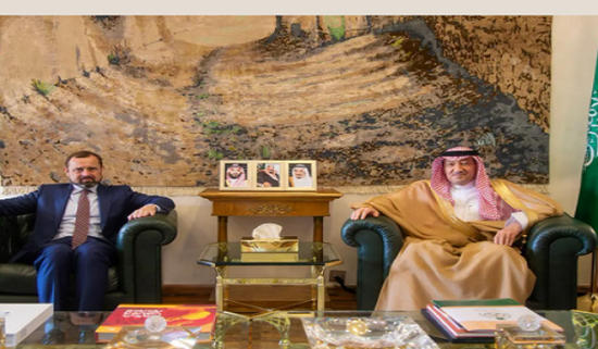 نائب وزير الخارجية السعودي يستقبل المبعوث الأمريكي الخاص للسودان