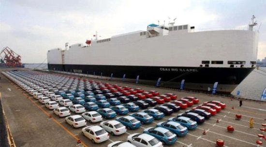 ارتفاع صادرات الصين من المركبات 30.5% بأول شهرين 2024