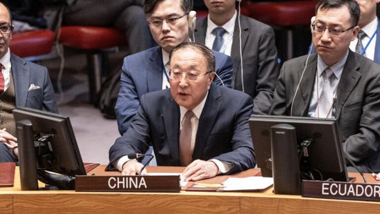 الصين: مشروع القرار الأمريكي يعطي الضوء الأخضر لمواصلة القتل في غزة