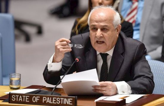 مندوب فلسطين: نتخذ كافة الإجراءات للحصول على العضوية الكاملة بالأمم المتحدة