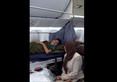 وصول الدفعة 14 من الجرحى الفلسطينيين لمطار العريش تمهيدا لنقلهم إلى الإمارات