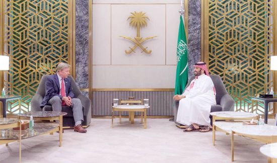 ولي العهد السعودي يبحث العلاقات الثنائية مع برلمانيين أمريكيين