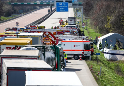 الشرطة الألمانية: مصرع 5 أشخاص إثر حادث سير في لايبزيغ