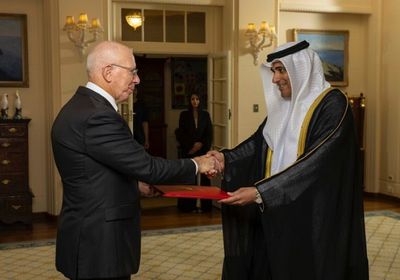 سفير الإمارات يقدم أوراق اعتماده إلى حاكم أستراليا