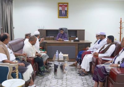 نائب رئيس الانتقالي يثمن دور لجنة إصلاح ذات البين بساحل حضرموت