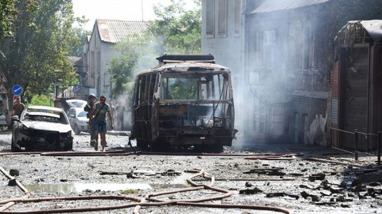 القوات الأوكرانية تقصف أراضي "دونيتسك"