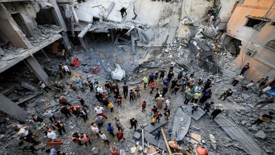 إعلام غزة يحمل أمريكا والمجتمع الدولي الإبادة الجماعية