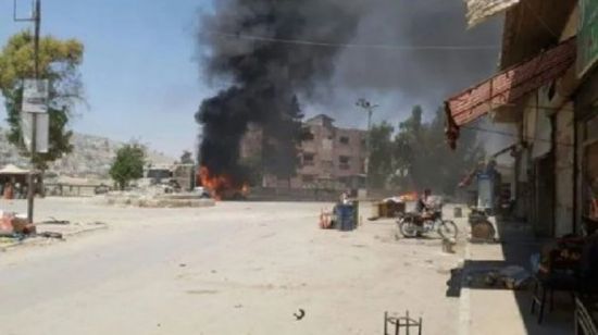 12 قتيلاً اشتباكات أعقبت انفجار عبوة جنوب سوريا