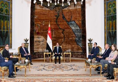 السيسي يستقبل رئيس الوزراء الفلسطيني الجديد في القاهرة