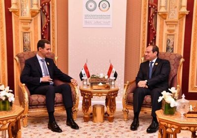 الرئيس السيسي وبشار الأسد يتبادلان التهنئة بمناسبة عيد الفطر