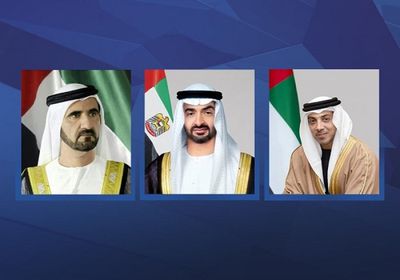 بمناسبة عيد الفطر.. رئيس الإمارات ونائباه يتلقون برقيات تهنئة من قادة الدول