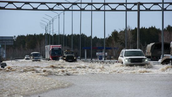 منطقة روسية تتوقع وضعا صعبا بسبب الفيضانات