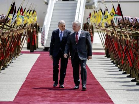 عاهل الأردن يستقبل الرئيس العراقي في عمّان