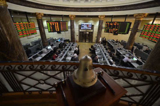 أسهم البورصة المصرية تغلق على تباين مؤشراتها
