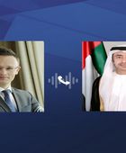 وزير الخارجية الإماراتي يبحث مع نظيره المجري التداعيات الأوضاع في المنطقة