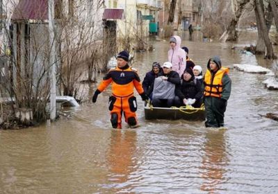 إجلاء 117 ألفا في قازاخستان بسبب الفيضانات