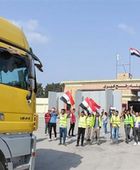 275 شاحنة مساعدات تصل غزة
