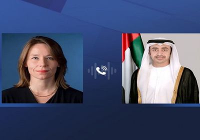 هاتفيًا.. وزير الخارجية الإماراتي ونظيرته الهولندية يبحثان التطورات في المنطقة