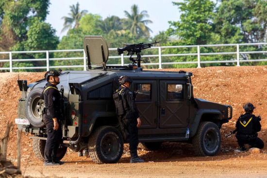 قتال محتدم على حدود ميانمار وتايلاند