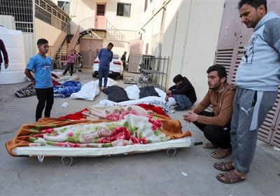 الخارجية المصرية تدين المقابر الجماعية في أحد المجمعات الطبية بغزة