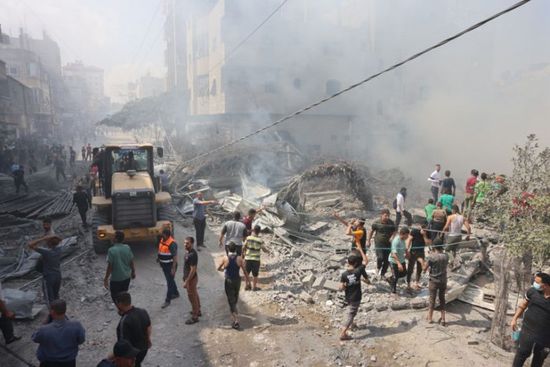 مقتل 5 فلسطينيين جراء قصف إسرائيلي على الحي السعودي بمدينة رفح