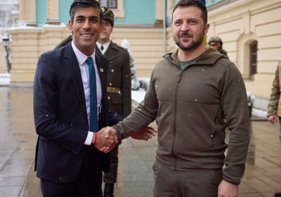 سوناك يؤكد مواصلة بلاده مساعدة أوكرانيا