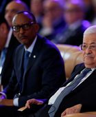 من الرياض.. الرئيس الفلسطيني: أمريكا الوحيدة القادرة على منع جريمة رفح