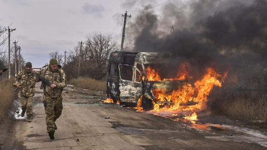 القوات الروسية تتقدم في شرق أوكرانيا