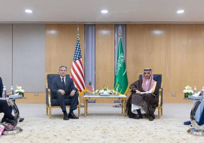 وزير الخارجية السعودي يبحث مع نظيره الأمريكي التطورات في غزة