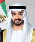 محمد بن زايد يستقبل فريق هجن الرئاسة في قصر البحر