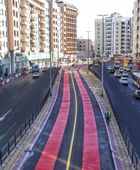 دبي تعتمد مسارات جديدة للحافلات والأجرة