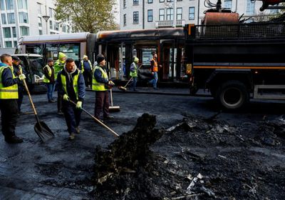 الشرطة الأيرلندية تفكك مدينة خيام أقام فيها مهاجرون