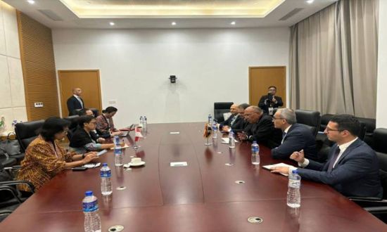 سامح شكري يبحث مع وزيرة الخارجية الإندونيسية تعزيز الموقف الداعم للقضية الفلسطينية
