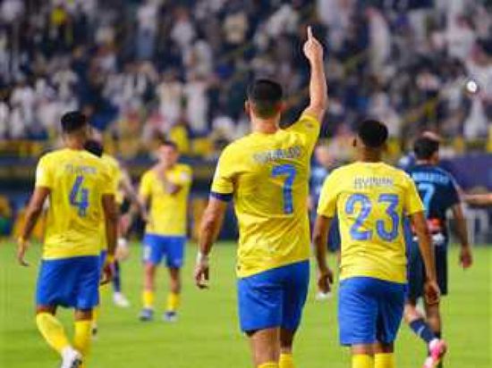 رونالدو يقود النصر لفوز ساحق على الوحدة