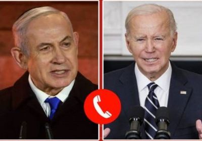 بايدن يجري اتصالا هاتفيا بنتنياهو بشأن عملية رفح الفلسطينية