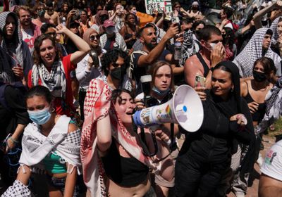 إخلاء مخيم لطلاب متضامنين مع غزة بجامعة جورج واشنطن