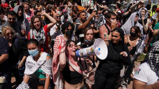 إخلاء مخيم لطلاب متضامنين مع غزة بجامعة جورج واشنطن