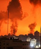 استشهاد 10  فلسطينيين في قصف إسرائيلي بغزة