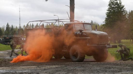 الجيش الروسي: اعتراض 12 قذيفة الصاروخية فوق بيلغورود