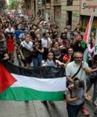 تظاهرات مؤيدة للفلسطينيين في مدريد