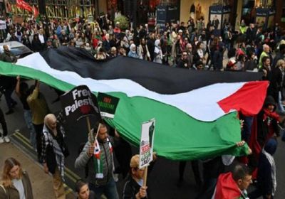 تظاهرات مناهضة لإسرائيل أمام البرلمان النمساوي