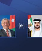 هاتفيًا.. رئيس الإمارات يتلقى تعازي عاهل الأردن في وفاة هزاع بن زايد