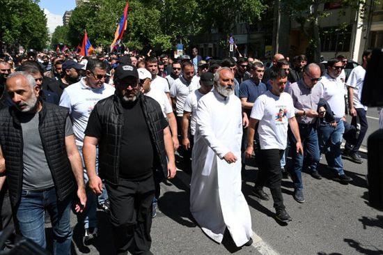 الشرطة تعلن توقيف 88 من المحتجين في أرمينيا