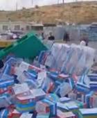 مجددًا.. المستوطنون ينهبون شاحنات المساعدات الإنسانية المتجهة إلى غزة