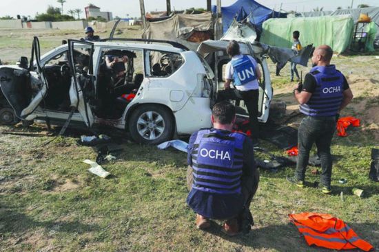 مقتل موظف أممي في هجوم استهدف سيارته برفح